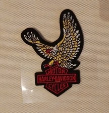 Harley Davidson - Toppa, Patch - Nuova - Stoffa - Altezza 10 cm