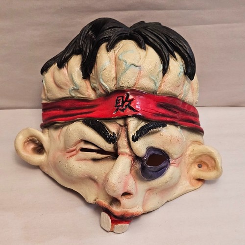 Maschera gomma halloween - maschera,