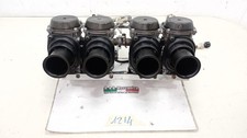 BATTERIA 4 CARBURATORI YAMAHA FZR 600 4JH 92 - 95 CON DANNO LEGGERE DESCRIZIO...
