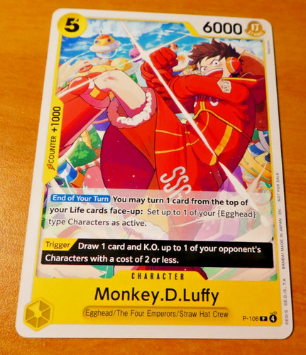 One piece card game promo - game,