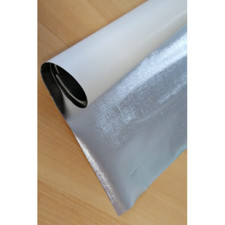 Telo di ricambio per oscurante finestre - Bianco crema / argentato - Altezza 70