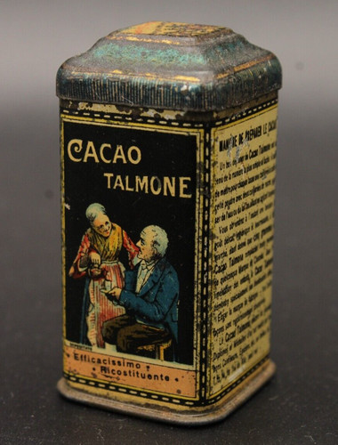 Antica rara scatola latta - scatola,