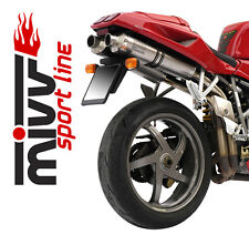 TERMINALE SCARICO MIVV OVAL TITANIO DUCATI 748 1995 2003