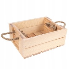 Cassa in Legno con Manici in