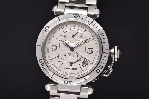 Cartier w31037h3 pasha 38mm - cartier,