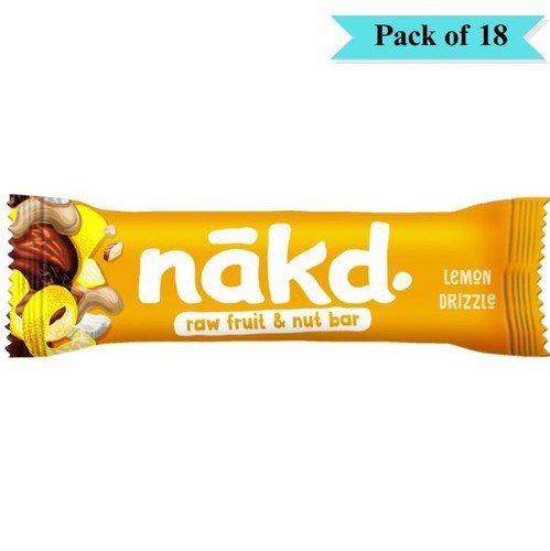 Nakd lemon drizzle bar - nakd,