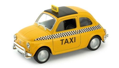Welly nuova fiat 500 yellow - nuova,