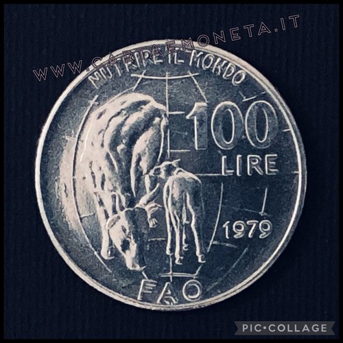 100 lire italia moneta - moneta, 1979