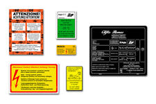 Kit Adesivi per restauro Alfa Romeo ALFA 33 "Prima Serie" (Produzione: 1983-84)