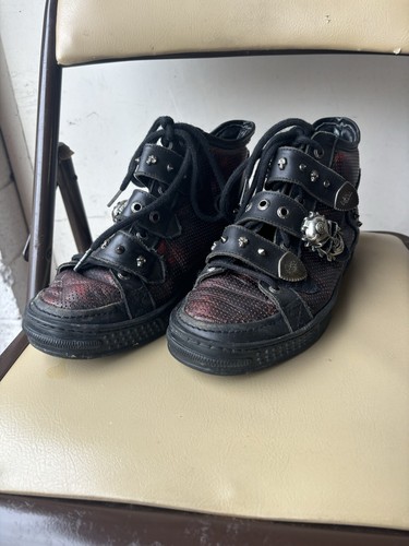 Scarpe stivaletti rock nuove