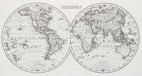 Cartina del mondo - mondo, originale