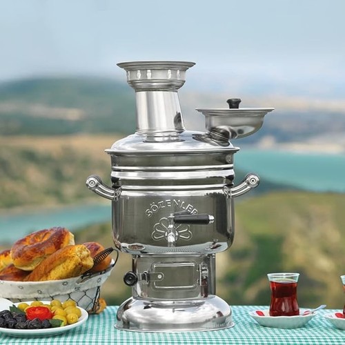 Samovar tè cromato carbone - samovar,