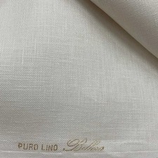 Tessuto Puro Lino Bellora 2000 70 Panna 50 Cm 6710
