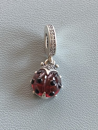 Charm pandora coccinella rossa - charm,