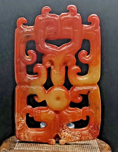 Antico ciondolo giada hetian
