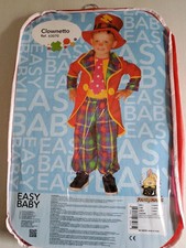 Costume carnevale  bambino Clownetto Anni 3. Nuovo