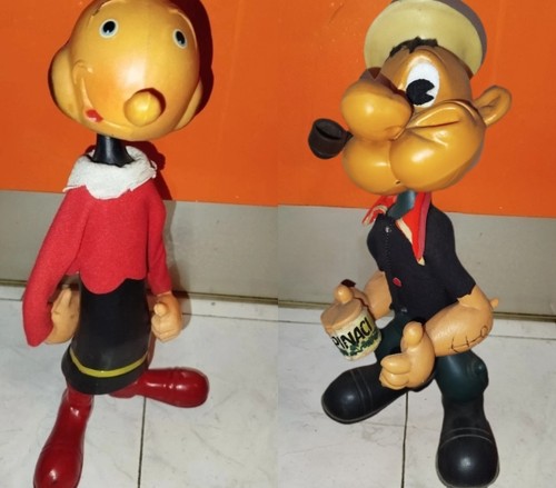 Coppia pupazzi popeye - coppia,