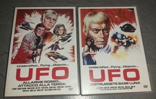 UFO SERIE TV 2 FILM DVD DISTRUGGETE BASE LUNA + ALLARME ROSSO ATTACCO ALLA TERRA