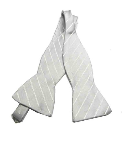 Papillon uomo grigio perla - papillon,