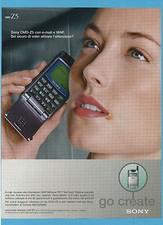 BELLEU000-PUBBLICITA'/ADVERTISING-2000- SONY CMD-Z5