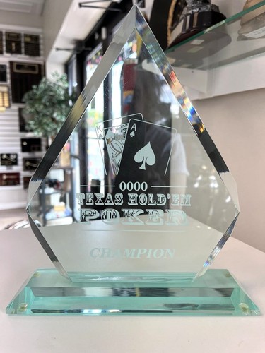 Poker trophy texas hold - poker,