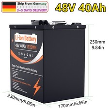 Batteria Ebike 48V 40Ah Li-ion