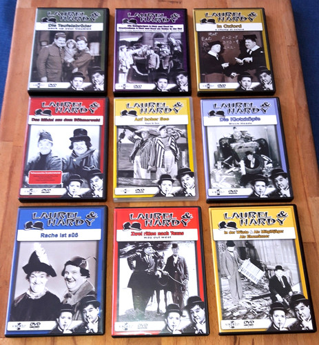 Dvds laurel hardy - hardy,