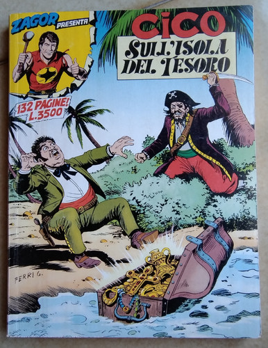 Zagor presenta cico - presenta, sull'isola
