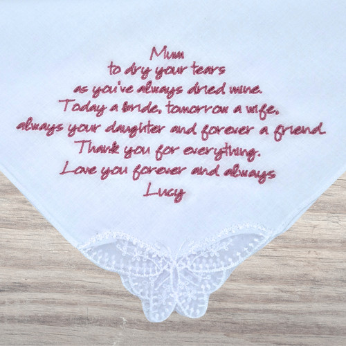 Fazzoletto madre della sposa - fazzoletto,