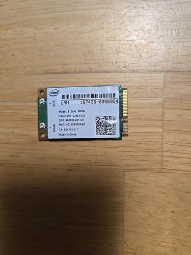 Modulo scheda wifi wireless - modulo, hp