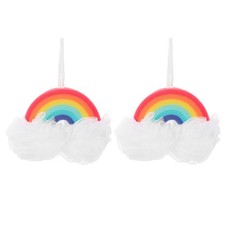 2 pezzi da bagno body scrubber