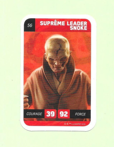 Carte leclerc star wars han - carte,