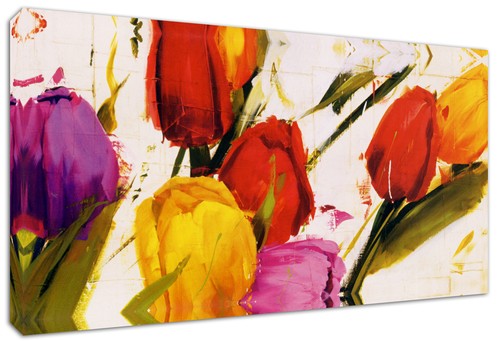 Quadro moderno fiori tulipani - moderno,