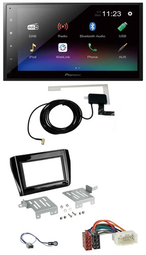 Pioneer dab mp3 bluetooth - pioneer, 2din