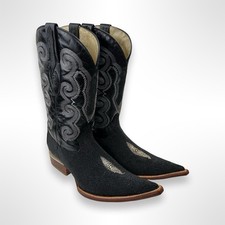 STIVALI DA COWBOY WESTERN LAGARTO Y2K DONNA TAGLIA 8,5 UOMO 6,5 ORIGINALI STINGRAY