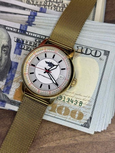 Orologio meccanico aviatore