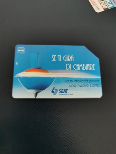 Scheda telefonica varietà - scheda,