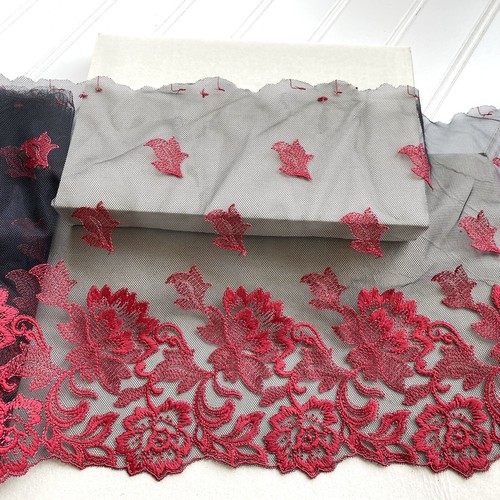 Bordo pizzo tulle - pizzo,
