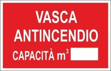 CARTELLO SEGNALETICO - VASCA