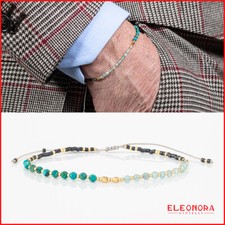 bracciale uomo ragazzo pietre