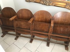 Panchinetta Di Poltrone Da Cinema Vintage