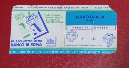 Biglietto basket virtus - a1,