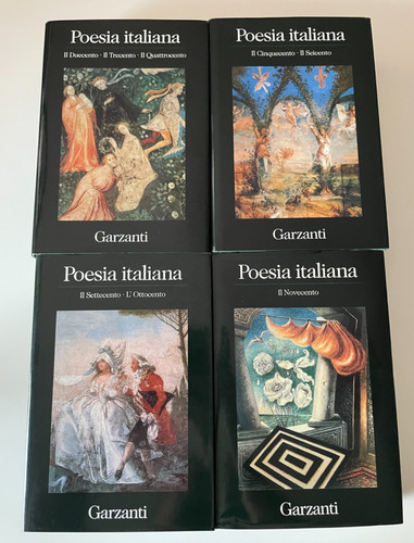 Poesia italiana garzanti - poesia,
