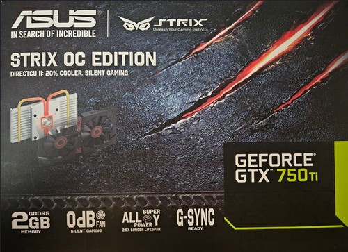 Asus nvidia geforce gtx 750 - asus,