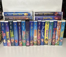 Disney VHS Black Diamond Lot