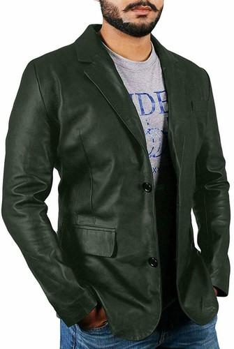 Blazer uomo vera pelle - , di
