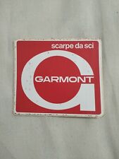 Adesivo Sticker Garmont Scarpe Da Sci Anni 70 Vintage