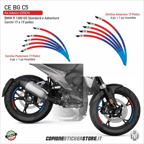 Set adesivi cerchi - adesivi, compatibili