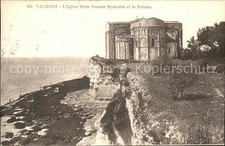 Talmont-sur-Gironde Eglise stile romano bizantino et la Falai