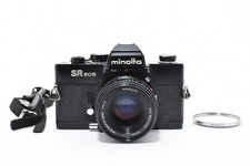 [Come nuovo] MINOLTA SR505 SLR 35mm Film Camera Black + MD ROKKOR 50mm...